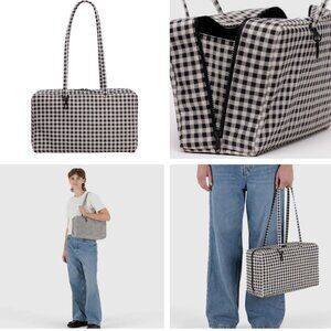 BNWT Medium Bowler in gingham